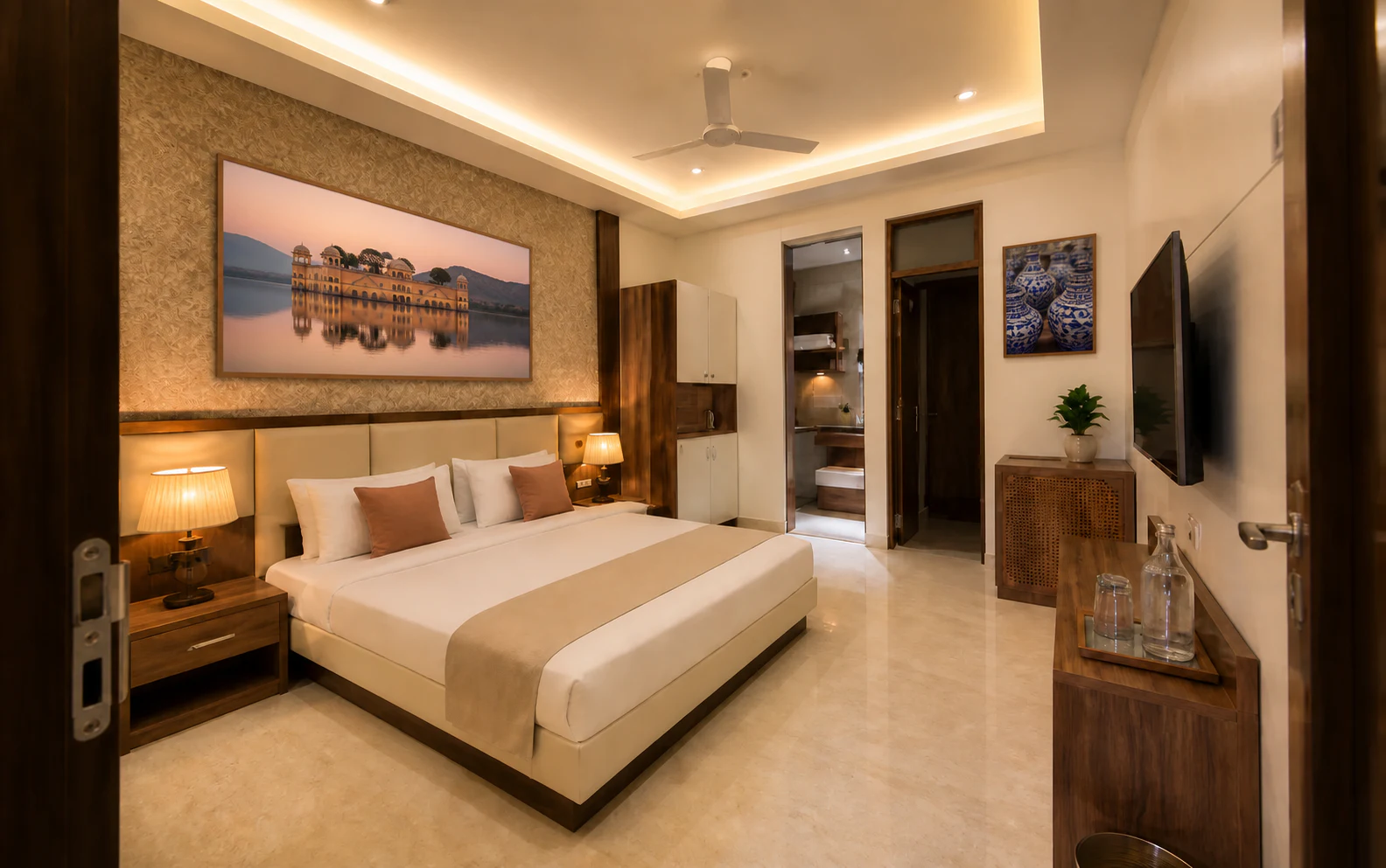 JAIPUR EDIT Standard Room with Jaipur artwork